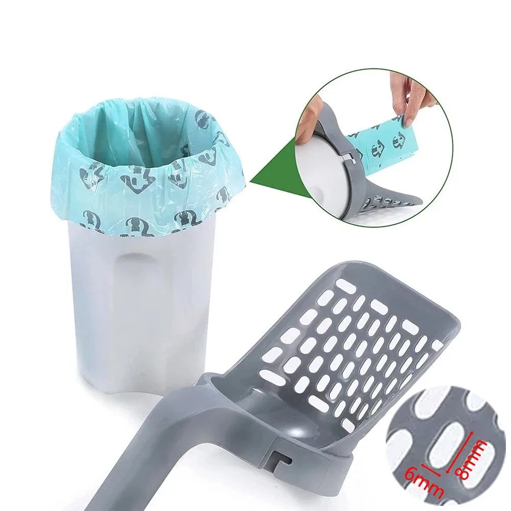 High-precision litter scoop
