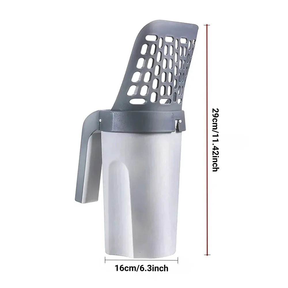 High-precision litter scoop